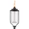 Lamplight TIKI Convertible Black/Clear Glass/Metal 65 in. Tiki Outdoor Torch 1 pc 1120036 - alternate 1